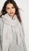 Isabel Marant Women's Kuzanne Plaid Scarf In Light Blue