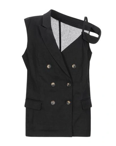 Pinko Tops In Black