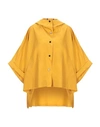 Isabel Benenato Overcoats In Yellow