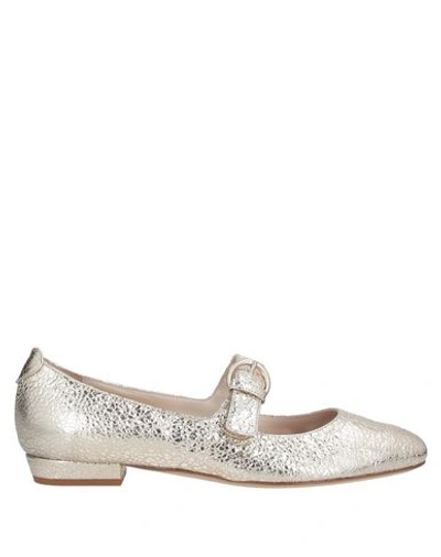Twinset Ballet Flats In Grey