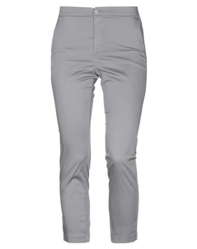 European Culture Casual Pants In Grey