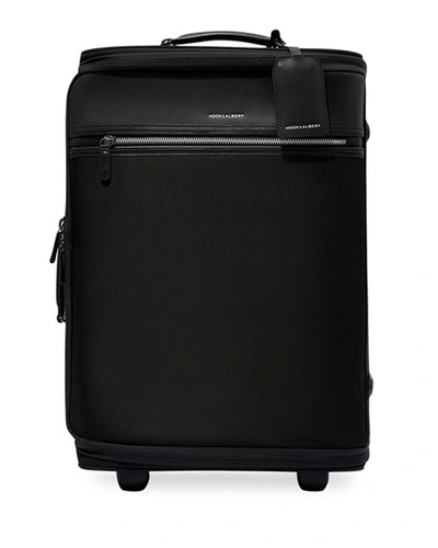 Hook + Albert Men's Expandable Garment Carry-on Luggage In Black
