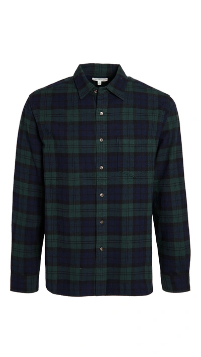 Alex Mill Standard Blackwatch Flannel Shirt