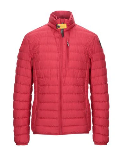 Parajumpers Down Jacket In Red