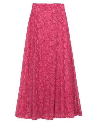 Blumarine Long Skirts In Pink