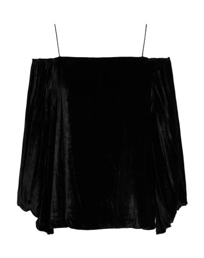 Alice And Olivia Blouses In Black