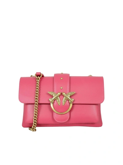Pinko Love Icon Mini Bag In Rosso Puro