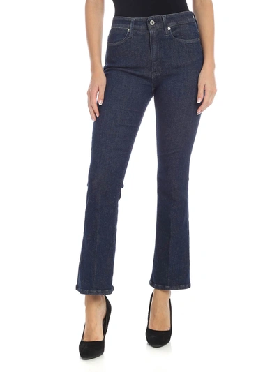 Dondup Amanda Superskinny Bootcut Jeans In Blue