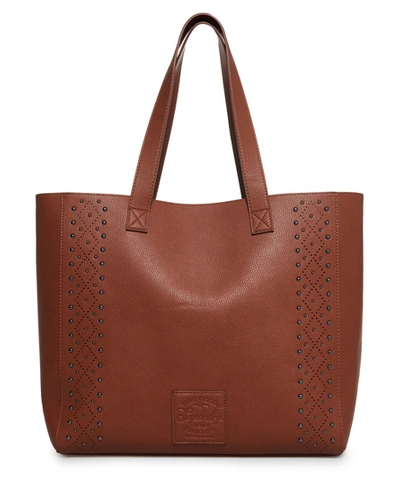 Superdry Elaina Studded Tote Bag In Tan
