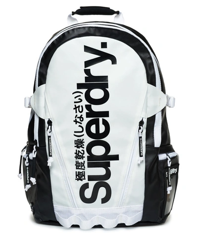 Superdry Mono Tarp Backpack In Black