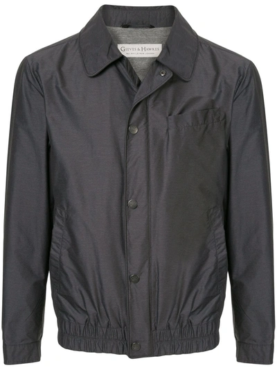 Gieves & Hawkes Lightweight Jacket In Grey