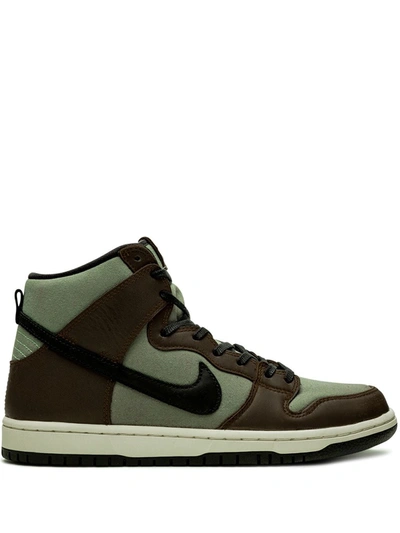 Nike Sb Dunk High Pro High-top Sneakers In Brown