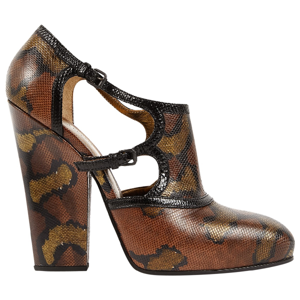 Pre-Owned Bottega Veneta Multicolour Leather Heels | ModeSens