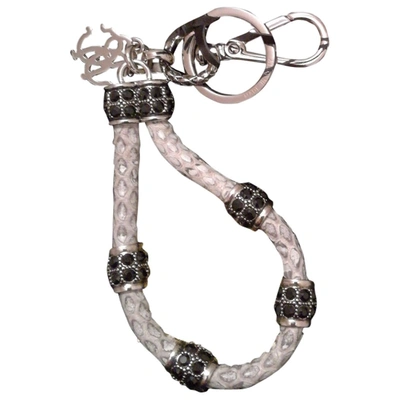 Pre-owned Roberto Cavalli Leather Jewellery In Silver