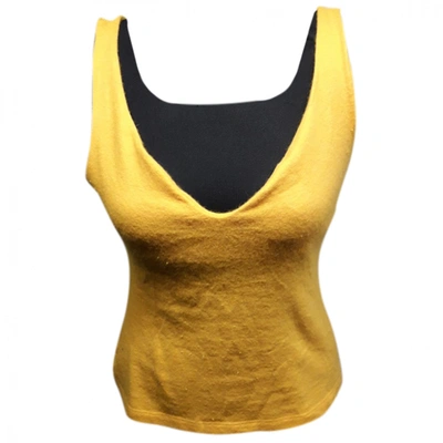 Pre-owned Moschino Cheap And Chic Wool Knitwear In Yellow