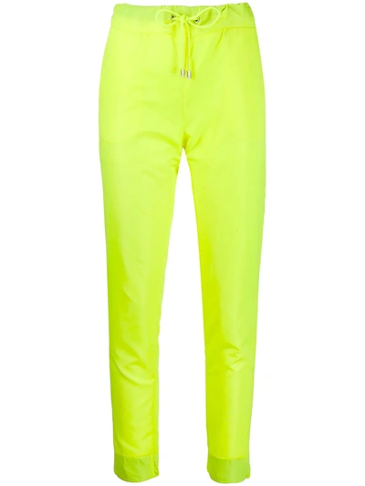Philipp Plein Space Slim Fit Trousers In Yellow