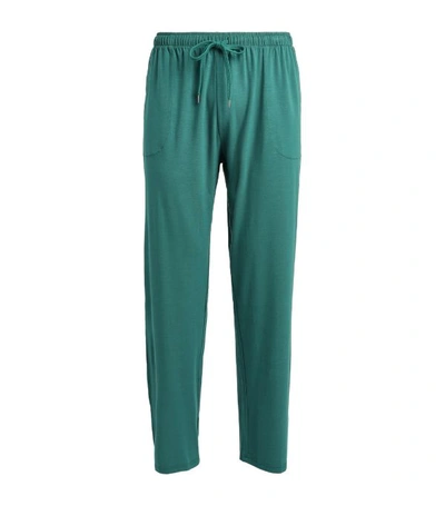 Derek Rose Lounge Trousers In Green