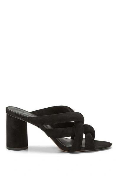 Rebecca Minkoff Women's Amandine High-heel Slide Sandals In Black