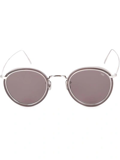 Eyevan7285 Round Frame Sunglasses In Grey