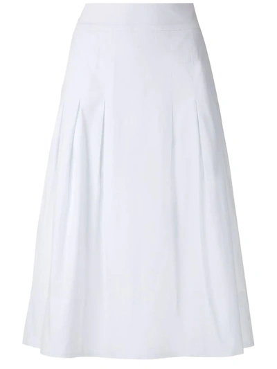 Olympiah Viorne Midi Skirt In White