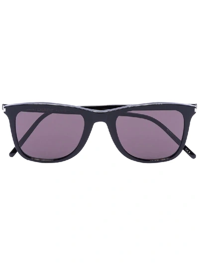 Saint Laurent Sl 304 Wayfarer Sunglasses In Black