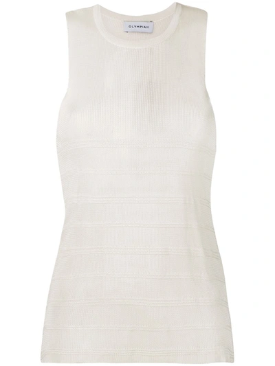 Olympiah Oseille Knit Tank In White