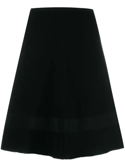 Pre-owned Prada 1990's A-line Skirt In Black