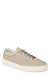 Ferragamo Men's Scuby Leather/suede Low-top Sneakers In Clay