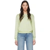 Rag & Bone Rag And Bone Green Avryl Long Sleeve T-shirt In Lime Green Multi