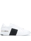 Philipp Plein Skull-embellished Sneakers In White