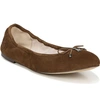 Sam Edelman Women's Felicia Ballet Flats In Hazelnut Suede