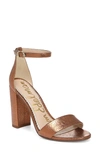 Sam Edelman Women's Yaro High-heel Sandals In Spiced Apricot Leather