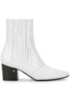 Laurence Dacade Ringo Pleated Boots In White