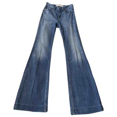 Pre-owned Marc By Marc Jacobs Trousers In Blue