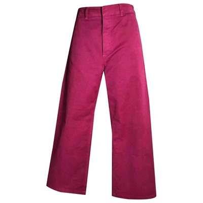 Pre-owned Department 5 Trousers In Other