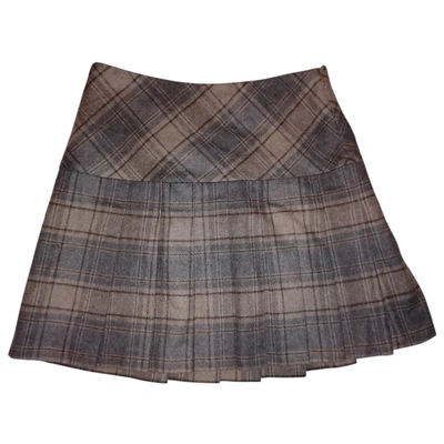 Pre-owned Peserico Wool Mid-length Skirt In Other