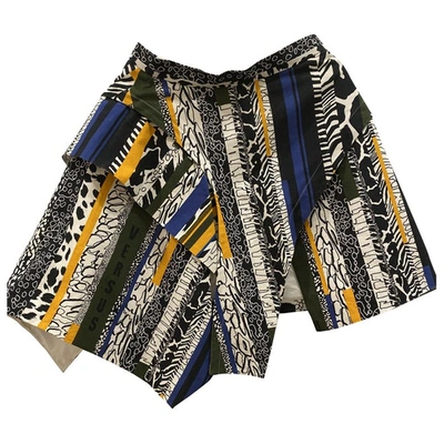 Pre-owned Versus Mini Skirt In Multicolour