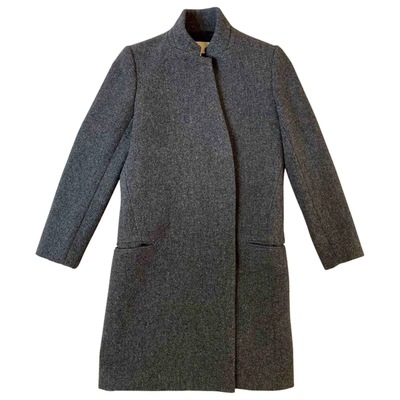Pre-owned Vanessa Bruno Grey Wool Coat