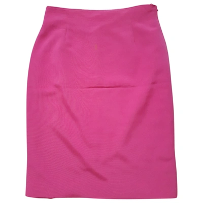 Pre-owned Genny Skirt Suit In Pink