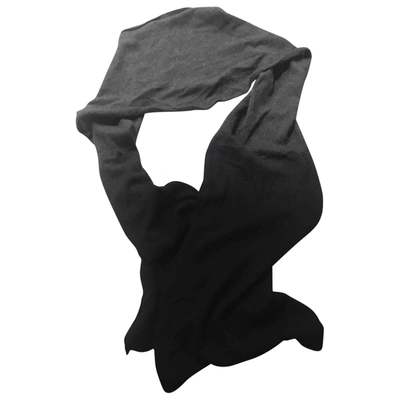 Pre-owned Vince Grey Cashmere Scarf