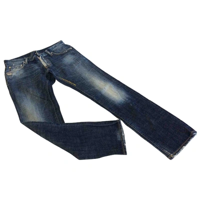 Pre-owned Dsquared2 Blue Cotton Jeans