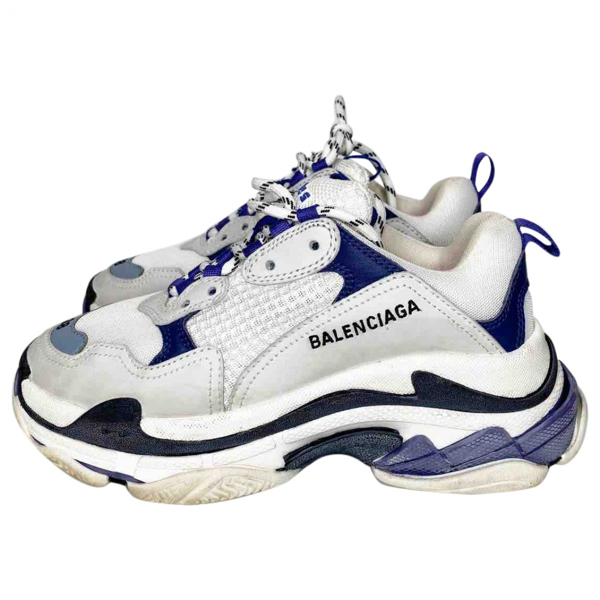 balenciaga triple s white second hand