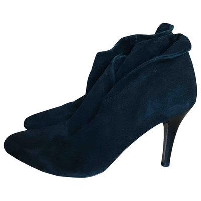 Pre-owned Dolce Vita Ankle Boots In Black