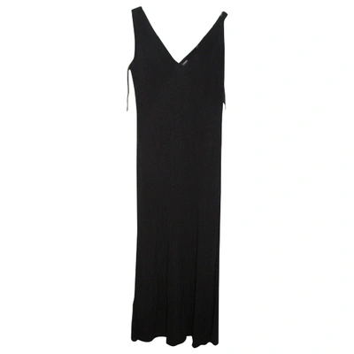 Pre-owned Halston Heritage Maxi Dress In Grey