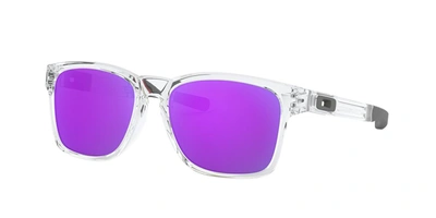 Oakley Men's Rectangle Sunglasses, Oo9272 Catalyst In Violet Iridium