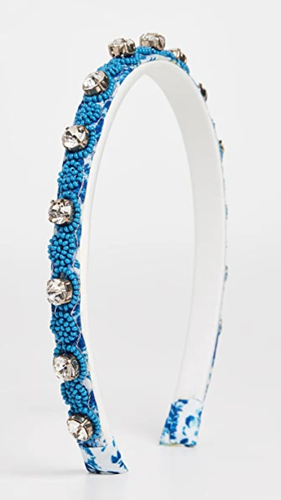 Hemant & Nandita Suho Headband In Blue