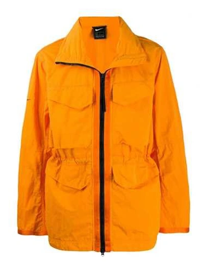 Nike Orange Outerwear Jacket