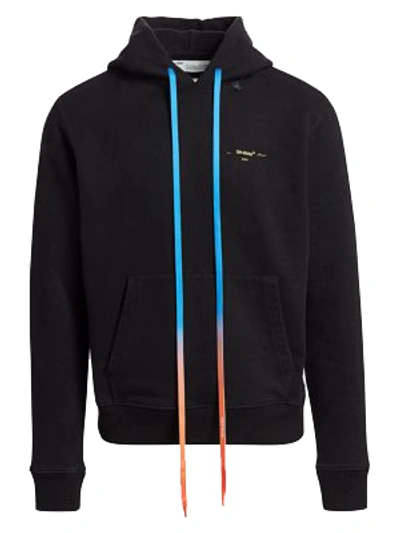 Pre-owned Off-white Acrylic Arrows Hoodie Black/yellow