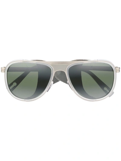 Vuarnet Glacier 1315 Squared Sunglasses In White