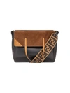 Fendi Flip Regular Grace Leather Tote Bag In Black